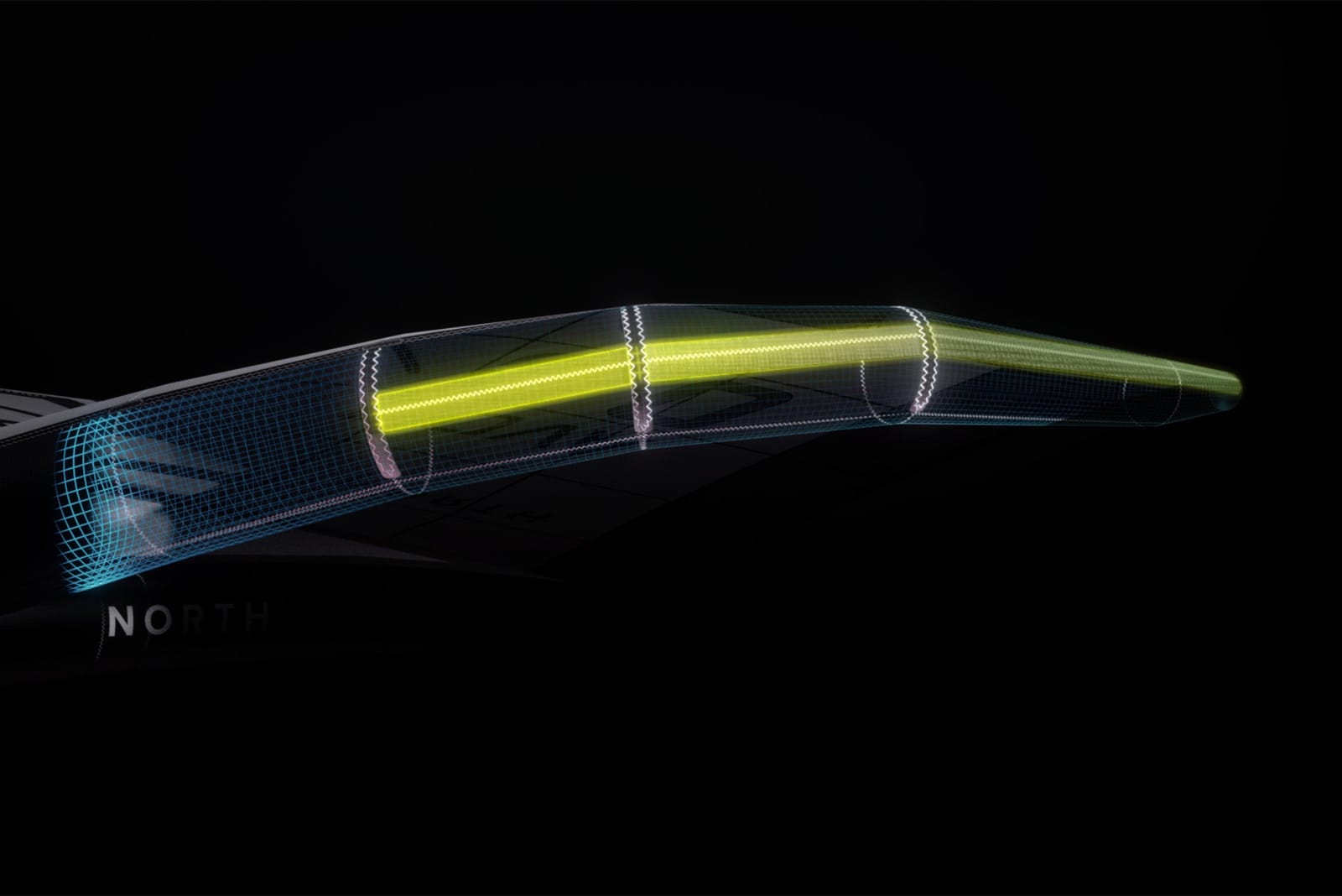 Launch of the North Nova V4 Wing. Wing Foil wing 2024 from north foils.